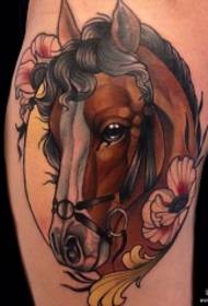 Comb, európa, iskolai ló tetoválás minta