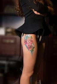Cuimhne faisin áilleacht áilleacht sexy álainn pictiúir tattoo Floral