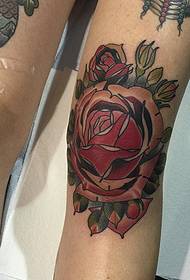 Reiden koulun väri ruusu tatuointi malli