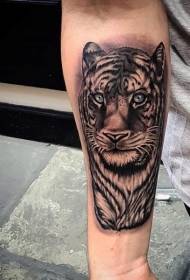jib ny stil färg snygg tiger tatuering mönster