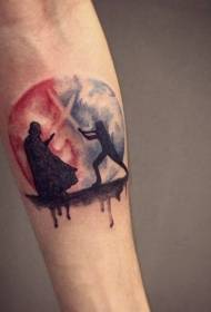 Brako kolora stelo milito temo batala tatuaje