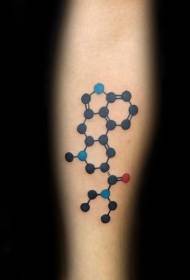 jib kleurwetenskap formule tattoo patroon