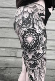 Nice set of black gray bag forearm vanilla tattoo designs