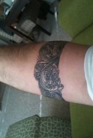 украшение руки черный серый спрей повязка татуировки