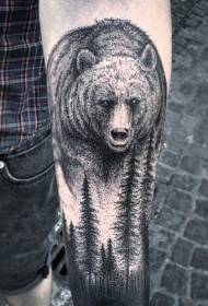 Arm black grizzly na usoro igbu ohia