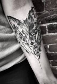 Bracelet point line tattoo Aro de nigra linio kaj prickle point line design pako brako tatuaje ŝablono