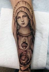 ຈຸດ thorn ແບບ Madonna ສີດໍາແລະຮູບແບບ tattoo ເພີ່ມຂຶ້ນ