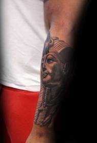 Arm stiennen karving styl Egyptyske standert tatoeëerfatroan