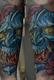 Aarm neie Schoul Stil Faarf wéi Tattoo Muster