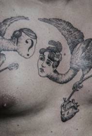 chipfuva surreal chimiro chakashata chinobhururuka chisikwa chine mwoyo tattoo tattoo