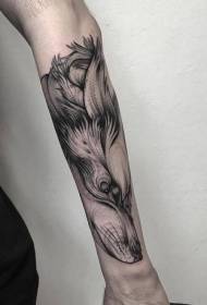 scoil sean-scoil dubh demon patrún tattoo mac tíre