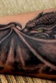 Arm Black Dragon Tattoo muster