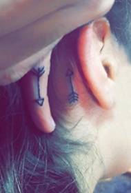arrow tattoo boys behind the minimalist arrow tattoo pictures