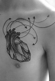 egyszerű gyönyörű szív tetoválás enciklopédia