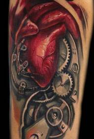 ο αριθμός τατουάζ συνιστά ένα σύνολο έργων τατουάζ καρδιάς