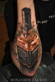 paže realistické realistické whisky tetování vzor