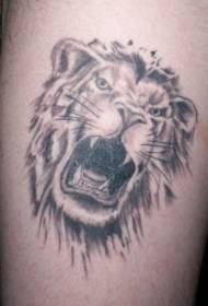 roar Lion μοτίβο τατουάζ avatar