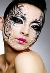 výtvarné umění tetování obličeje