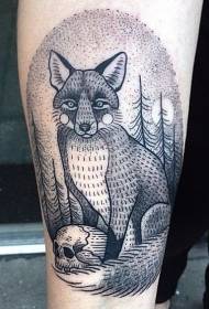 tamaʻi lima manulele faʻataʻavale manu felelei ma fox ma le mamanu tattoo tattoo