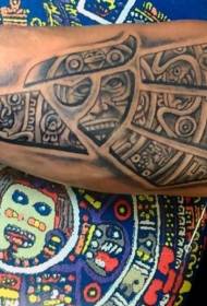 erelis erelis juodasis genties papuošalų tatuiruotės modelis