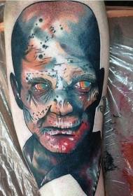 modèle de tatouage féminin fantaisie fantaisie zombie sanglante