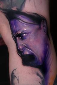 Modeli Tattoo Portret i Tmerrshëm Portret i Tmerrshëm i Tmerrshëm i Tmerrshëm i Portretit të Tmerrshëm
