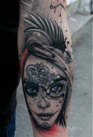 roko modre oči Smrt dekle novi vzorec tetovaže šole