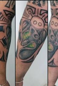 рука кольору мультфільм камінь татуювання монстр візерунок