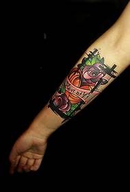 mode alternativ arm tatuering