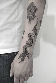 exquisite black tattoos representing various inspirational meanings from Gabriela
