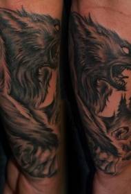 ruoko rutsva chikoro ruvara zvakaipa werewolf sango tattoo maitiro