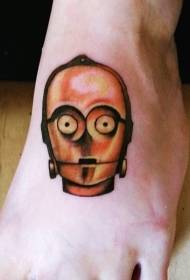 Instep Natural Color C-3PO Star Wars Hero Tattoo