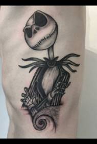 skull tattoo boys side ribs on the skull tattoo picture