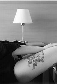 Immagine del tatuaggio del corpo di bellezza della personalità russa 114009-Immagine del modello di tatuaggio a colori del corpo di bellezza della personalità europea