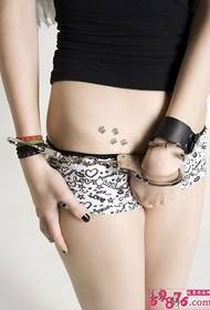 handcuffs runako dumbu kudhinda tattoo