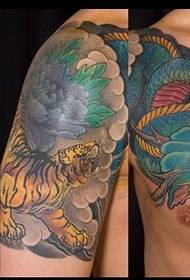semi-dragon dragon tattoo pattern picture