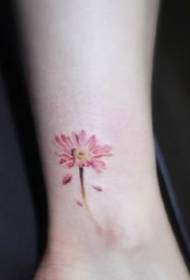 Tattoo կոճ Նկար 9 Գեղեցիկ կոճ Սուպեր փոքր և թարմ դաջվածքի նկար