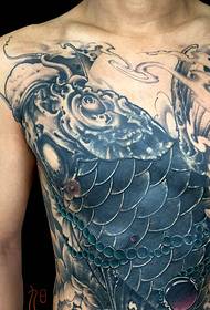 modello tatuaggio incompiuto calamari grandi