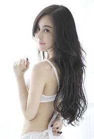 pure wite ûnderklean tante Li Yangzi hip sexy boarst wêr