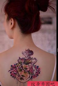 preporučuje se slika tetovaža pokazivanja Uzorak tetovaža na ramenu u boji seksi