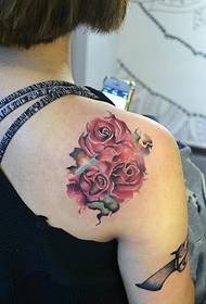 pictiúr snasta dearg ardaigh tattoo ardaigh