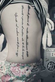 vita laterale inglese famoso tatuaggio immagini di moda