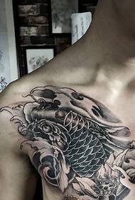 Wiil yar oo hanjabaadiisu tahay qaabka loo yaqaan 'squid tattoo'