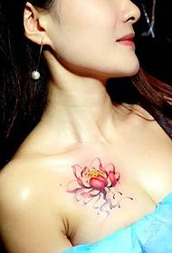 Богиња лотосова тетоважа тетоважа секси секси