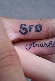 ljubavni par uzorak tetovaža