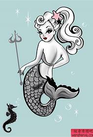 Mermaid Tattoo funktionnéiert