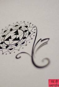 pattern sa tattoo sa vanilla sunflower