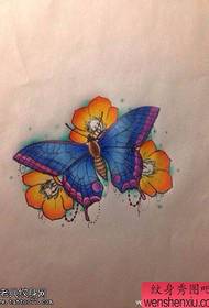 Färgade Butterfly Tattoos delas av tatueringar 116743-Färgade Tangshi tatueringsmanuskript delas av tatueringar 116744-Kylin tatueringar delas av tatueringar 116745 - en uppsättning tatueringar i stänkstil som delas av tatueringsmuseet