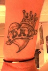 ranteen rakkauskirjeet ja kruunun tatuointikuvio
