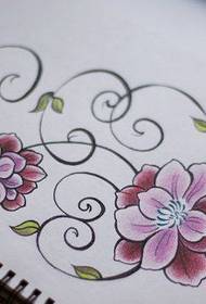Τατουάζ δείχνει μπαρ συνιστάται ένα λουλούδι και μοτίβο τατουάζ μοτίβο